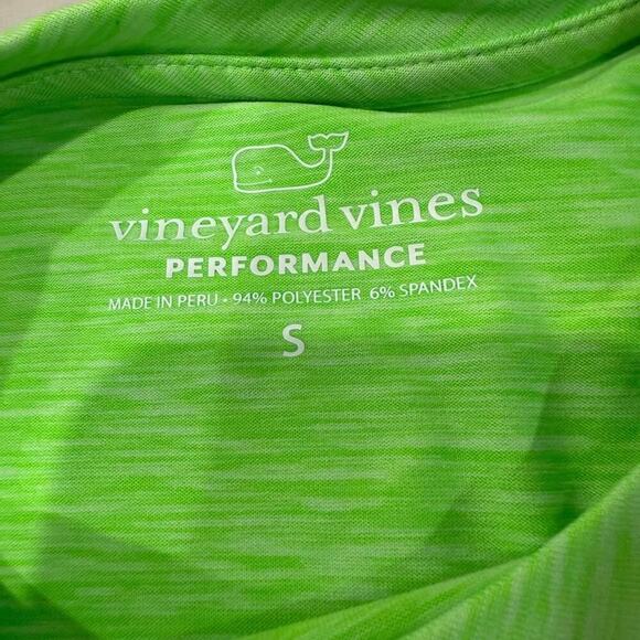 Vineyard Vines NWT Long Sleeve Performance Whale Graphic Shirt Men's Small Green - Picture 4 of 7